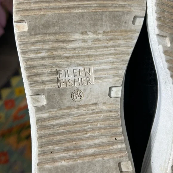 Eileen Fisher Zing Sustainable Stretch Knit Sneaker 8 1/2 - Picture 6 of 6